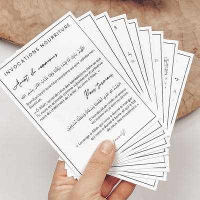 papeterie, papeterie quotidien, papeterie musulmane, papeterie islamique, planners, agendas, stickers, autocollants, stickers muraux, autocollants muraux, suncatchers, onglets coran, islam, musulman, invocations quotidiennes islam, hadiths islam, faire-part mariage, marque-page, cadeaux, eid, eid moubarak, ramadhan moubarak, etiquettes pots epices, organisation cuisine, diy papeterie